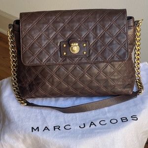 Marc Jacobs Lambskin Quilted The XL Single Flap